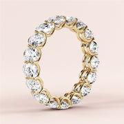 2.50 TCW Oval Cut Lab Grown Diamond Wedding Band Gift For Her Mapple Gems